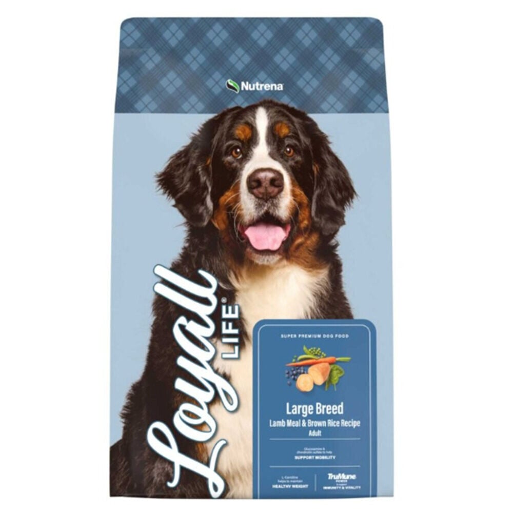 image of Loyall Life Dry Dog Food- Large Breed, Lamb Meal and Brown Rice, 40 lb