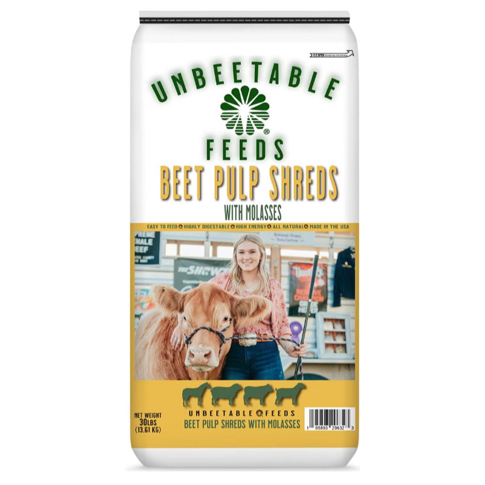 image of Horse Feed- Beet Pulp Low Sugar Shreds with Molasses 30 lb
