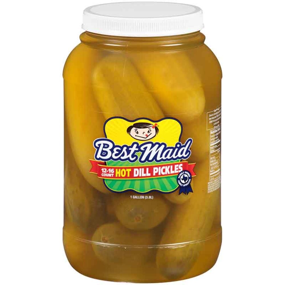 image of Hot Dill Pickles, 1 gallon