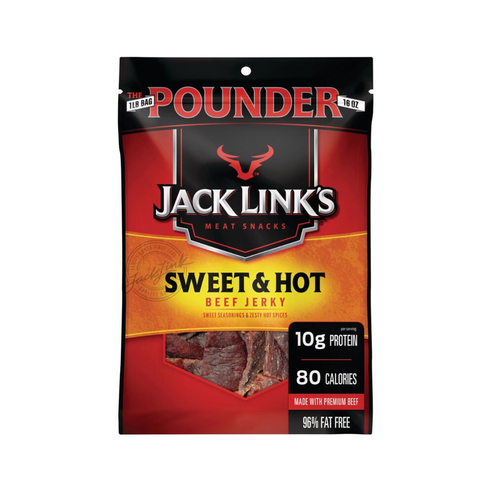 image of Sweet & Hot Jerky, 16 oz