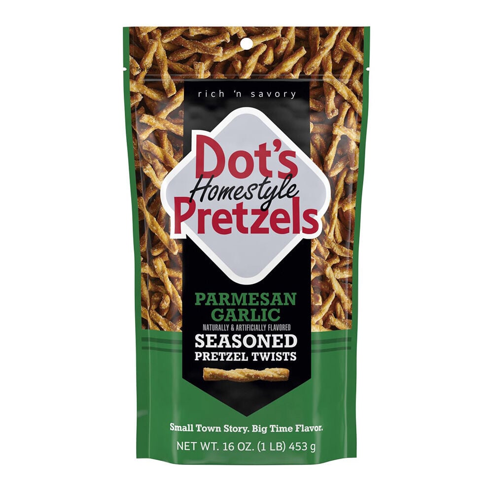 image of Pretzel Twists- Parmesan Garlic, 16 oz