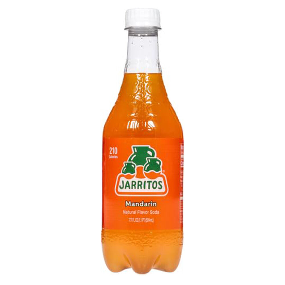 image of Soda Bottle- Mandarin, 17.7 oz