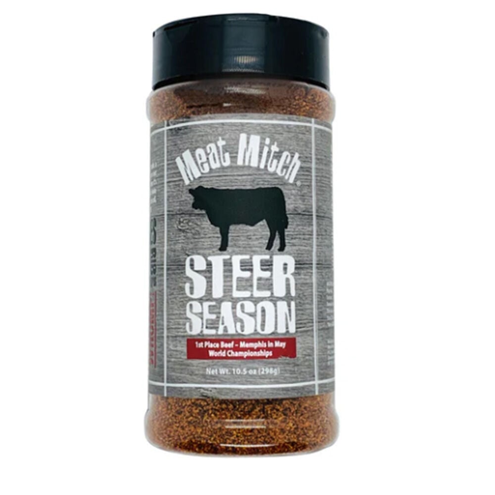 image of BBQ Rub Seasoning- Steer, 10.5 oz