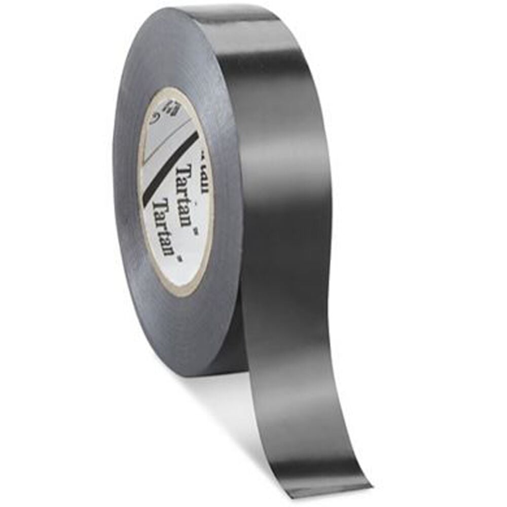 image of Vinyl Electrical Tape Black, 3/4 in x 60 ft