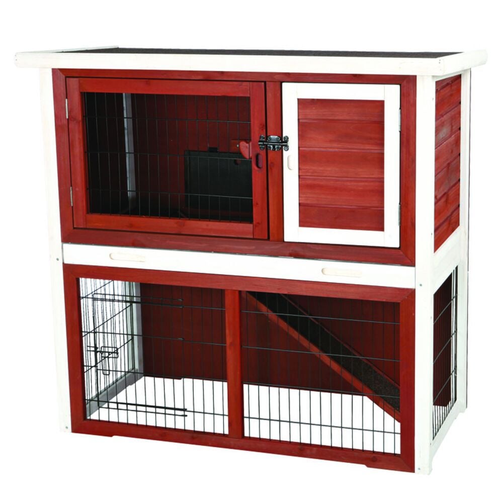 image of Two Story Rabbit Hutch