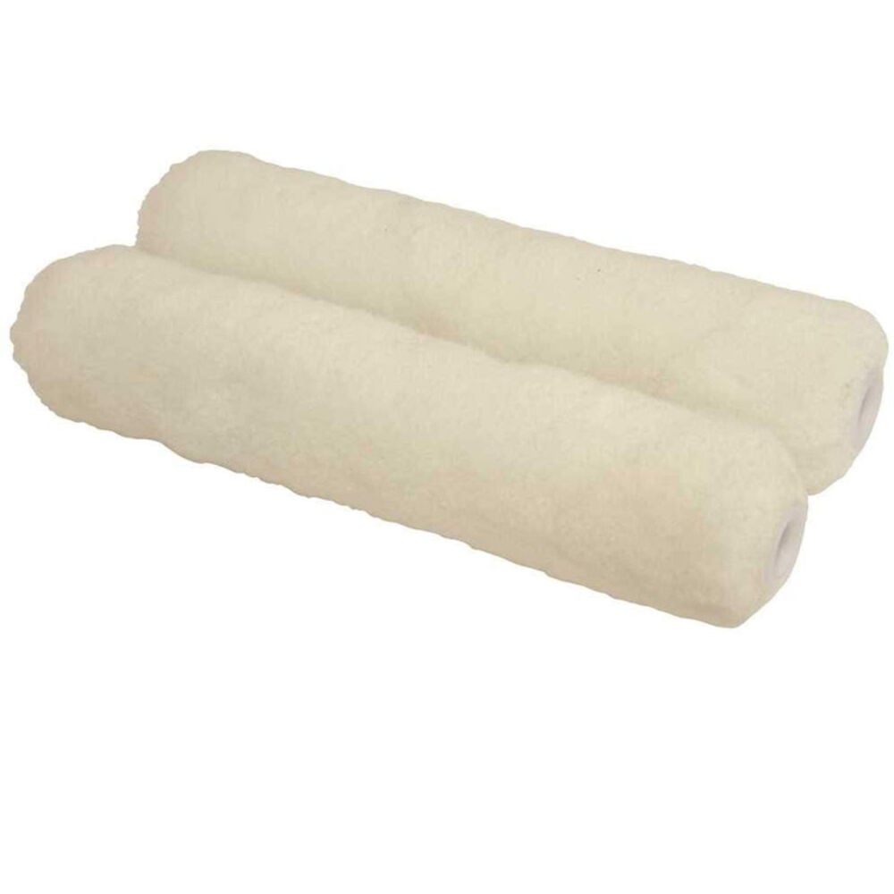 image of 6-Inch, 3/8-Inch Woven 2-Pack Woven Mini Refill Rollers