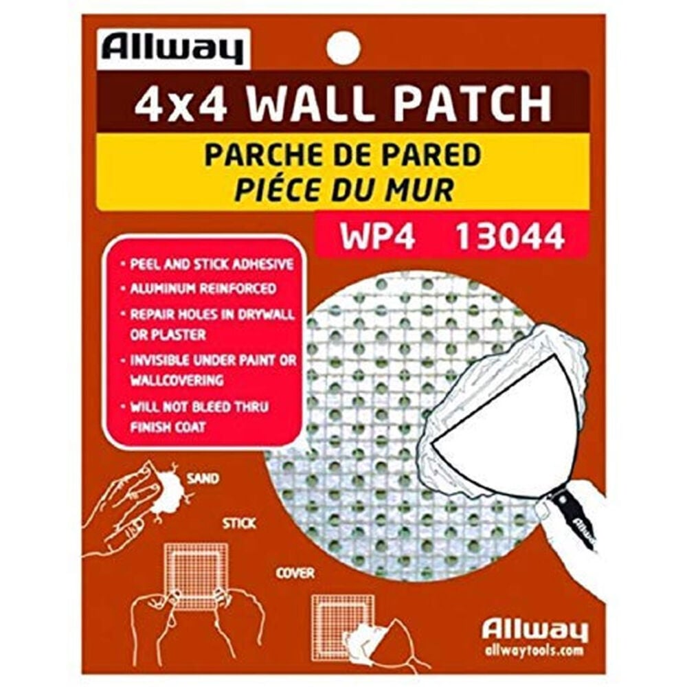 image of Dry Wall Patch 4-Inch X 4-Inch