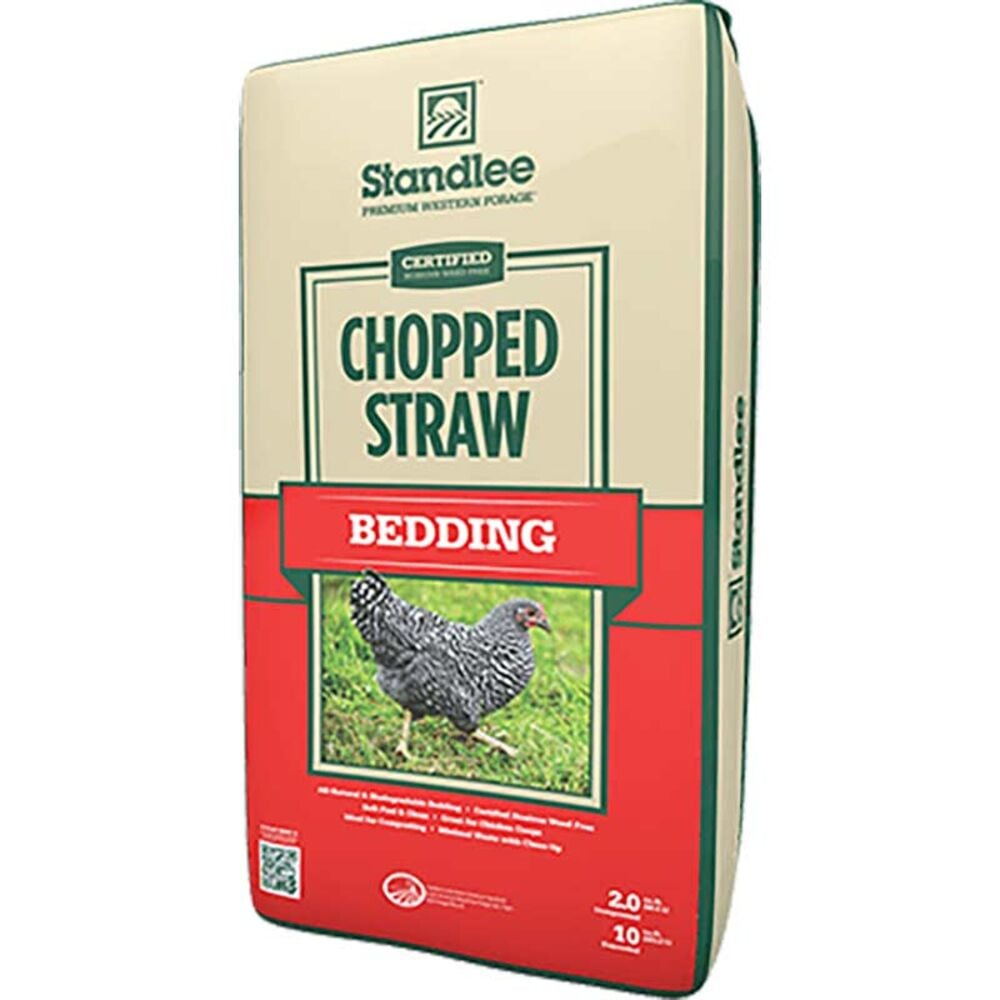 image of Certified Chopped Straw, 25 lb