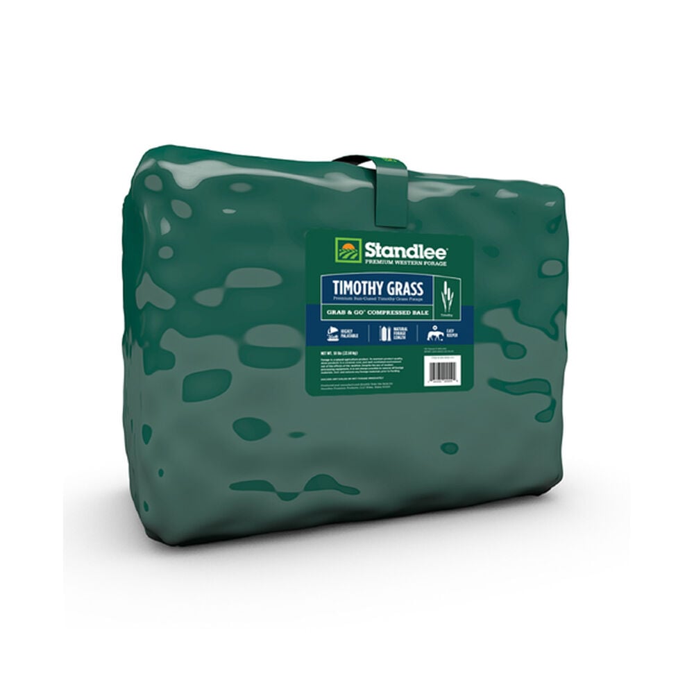 image of Premium Timothy Grass Grab & Go Compressed Bale