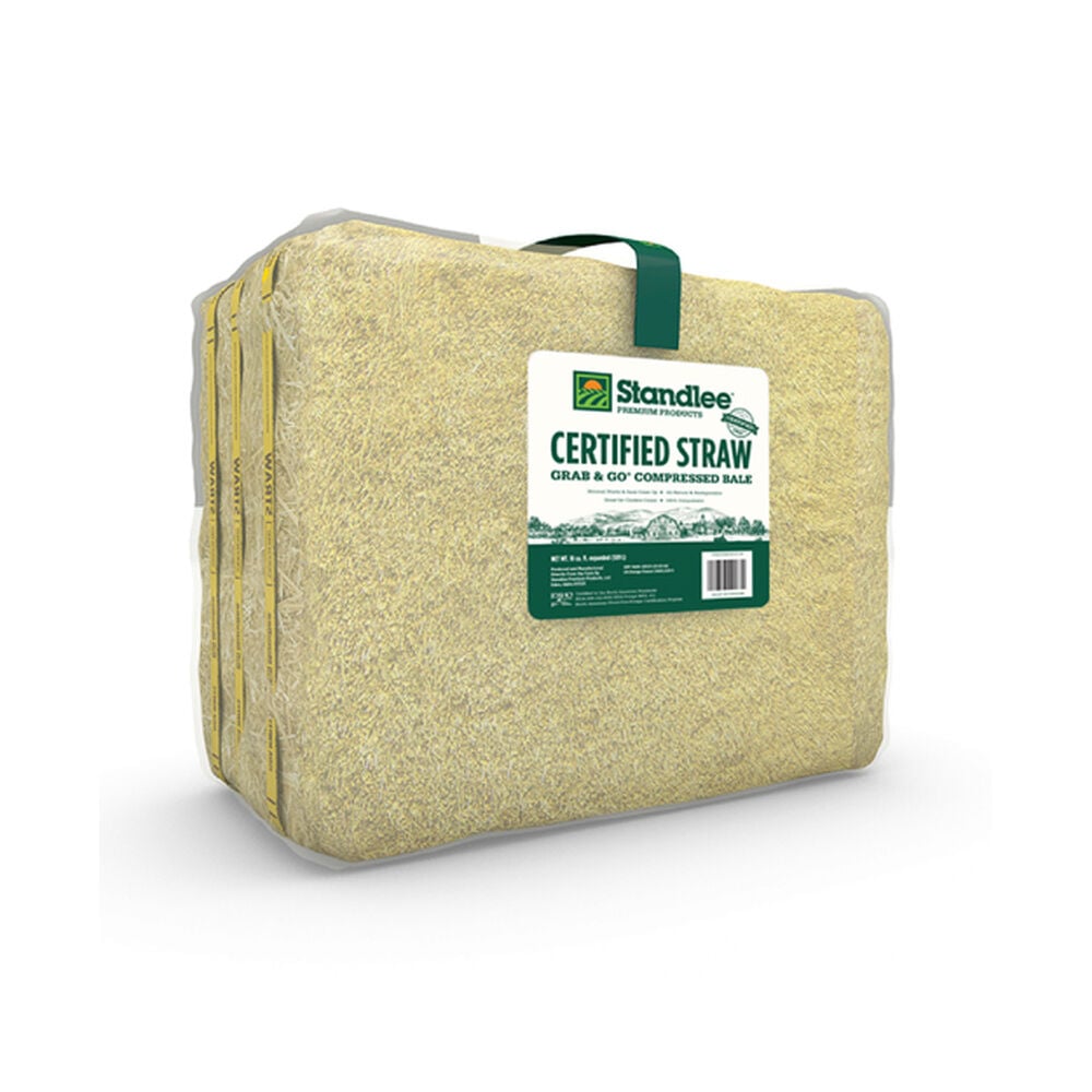 image of Premium Straw Grab & Go Compressed Bale