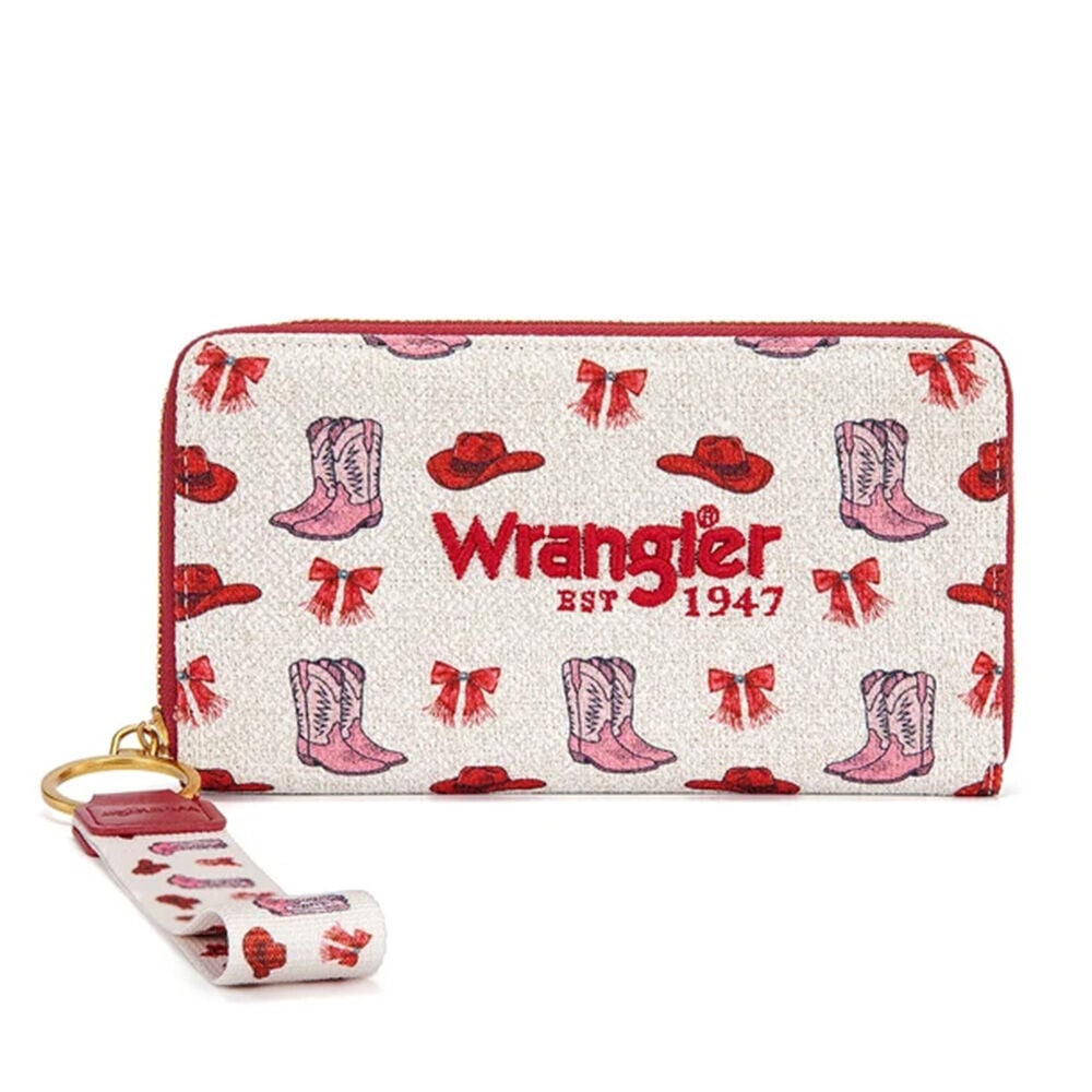 image of Women's Western Cowboy Print Wallet