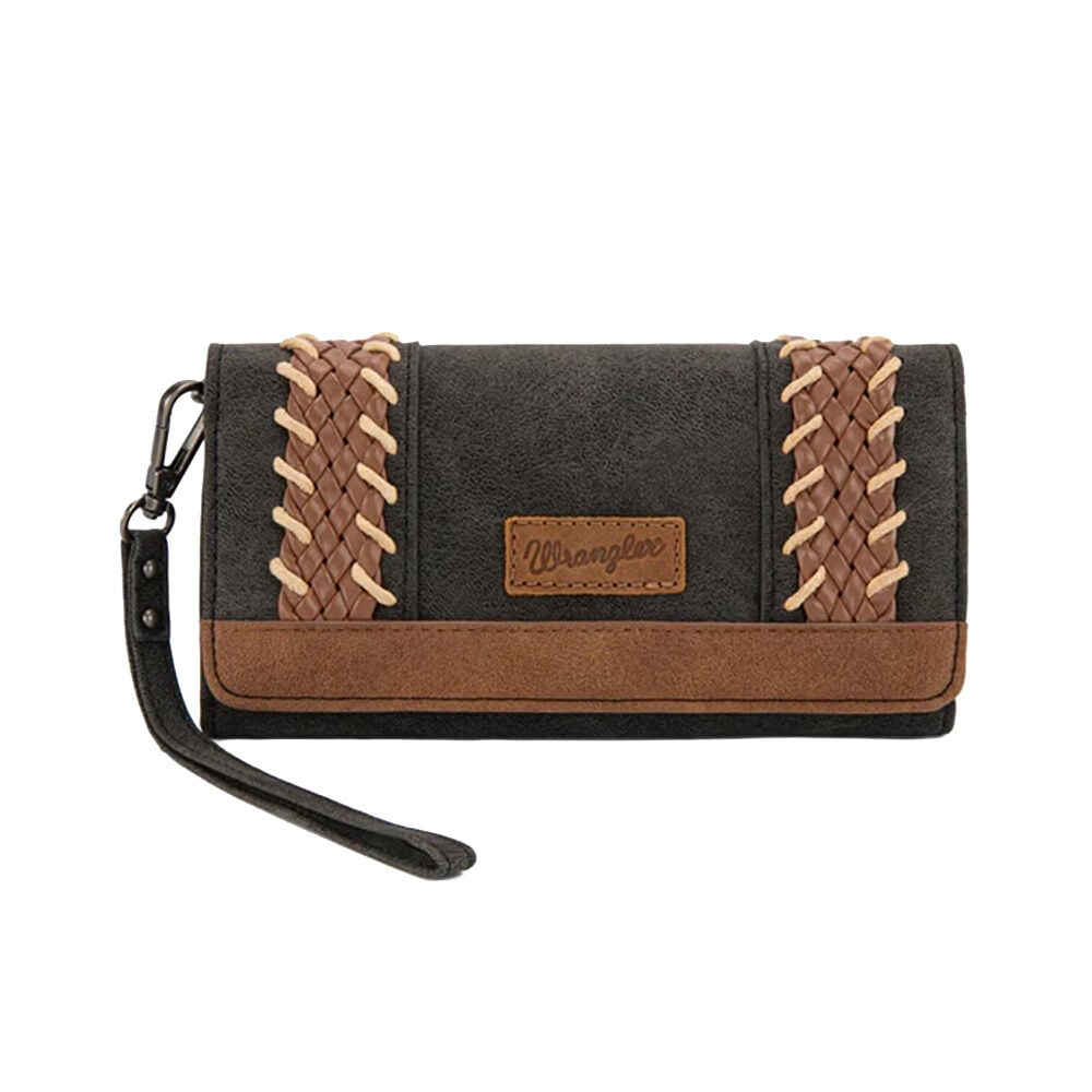 image of Women's Braided Wristlet Wallet