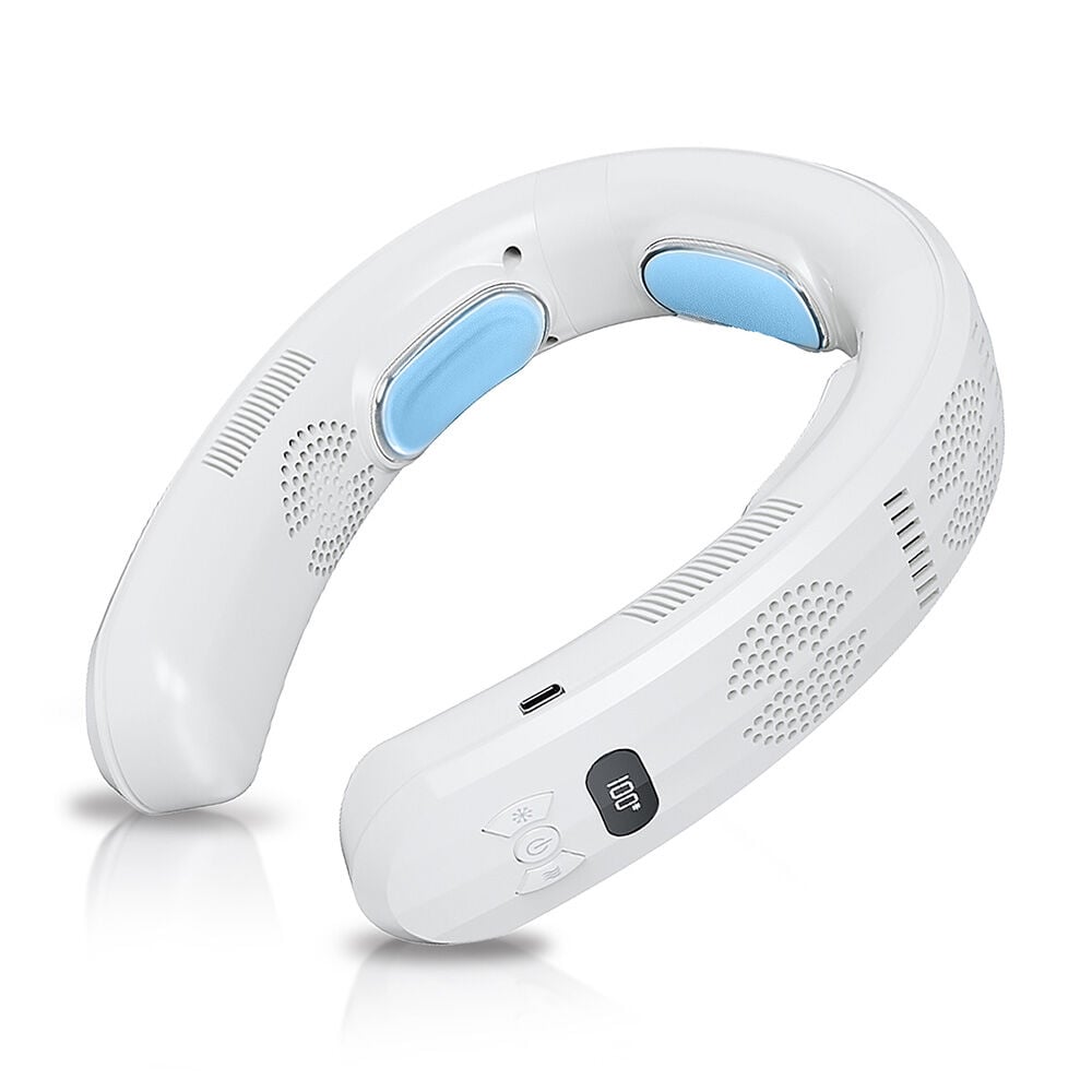 image of AlphaCool Wearable 3-Zone Neck Cooler & Heater, White