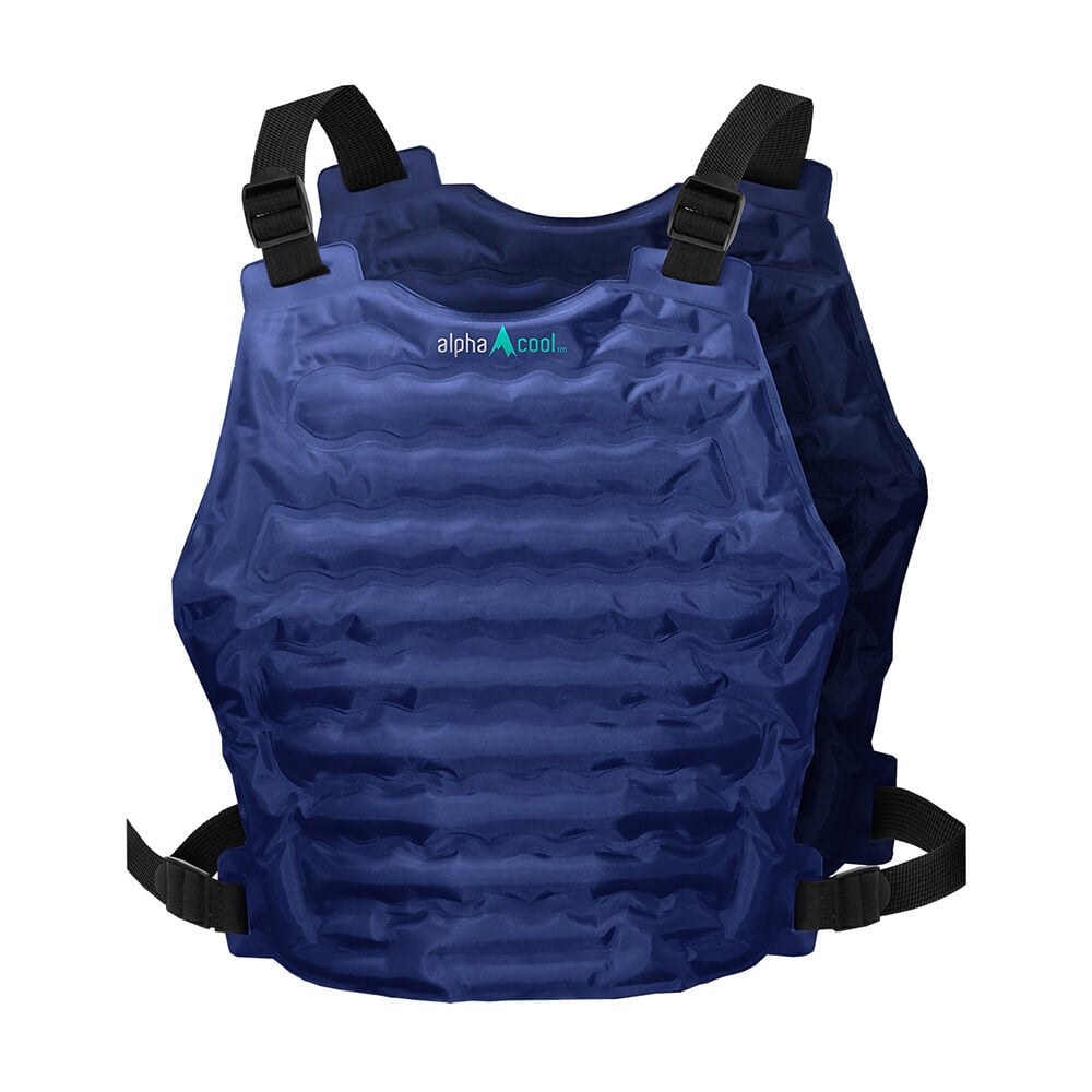 image of AlphaCool Polar Cooling Ice Vest, Navy
