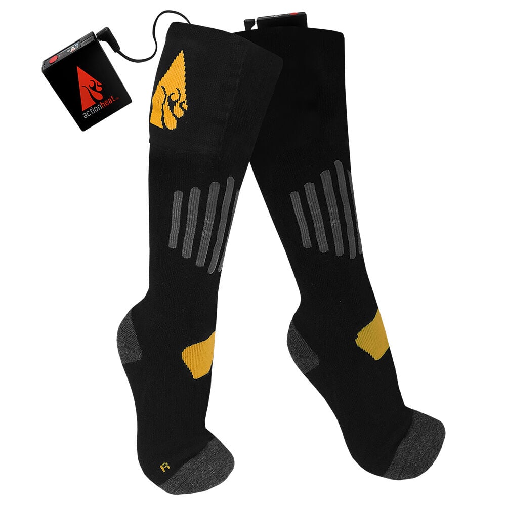 image of 3.7V Cotton Rechargeable Heated Socks 1.0