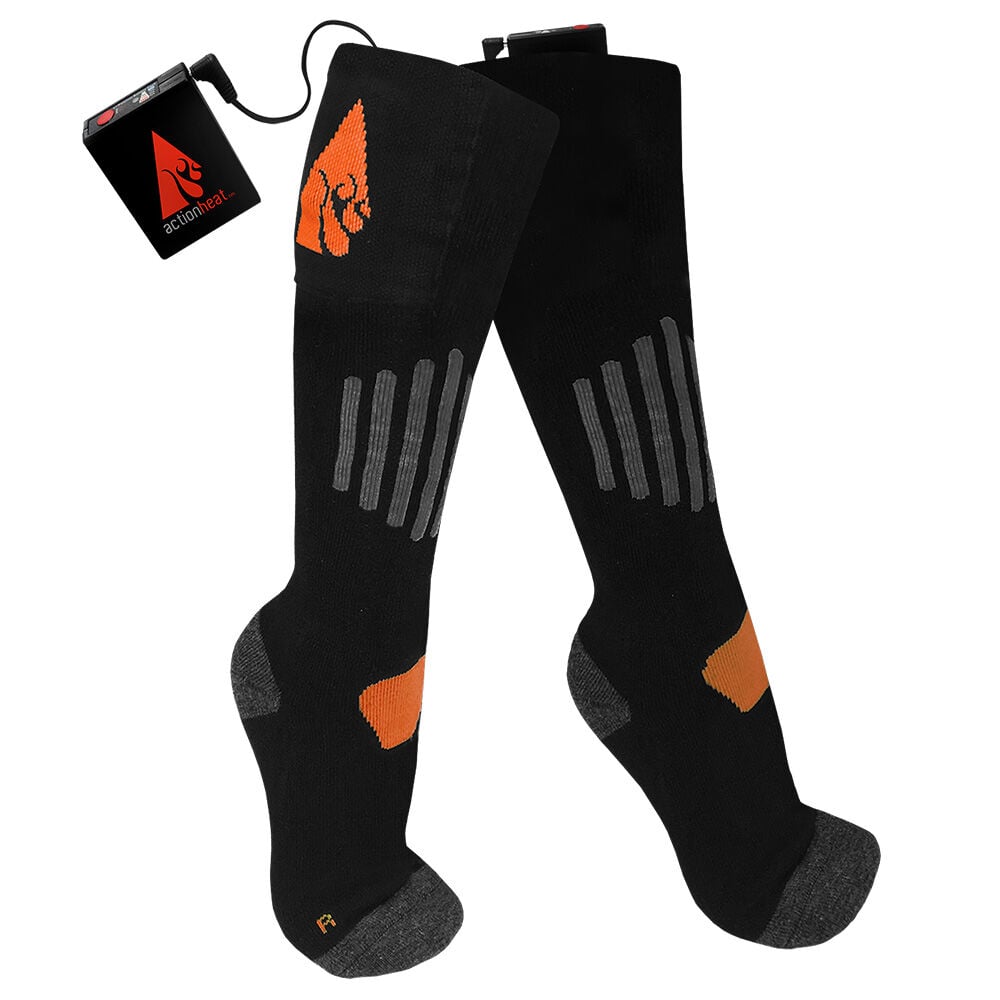 image of 3.7V Cotton Rechargeable Heated Socks 1.0