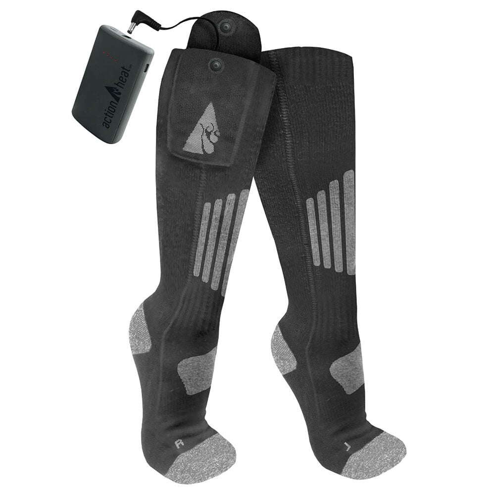image of 3.7V Cotton Rechargeable Heated Socks 2.0