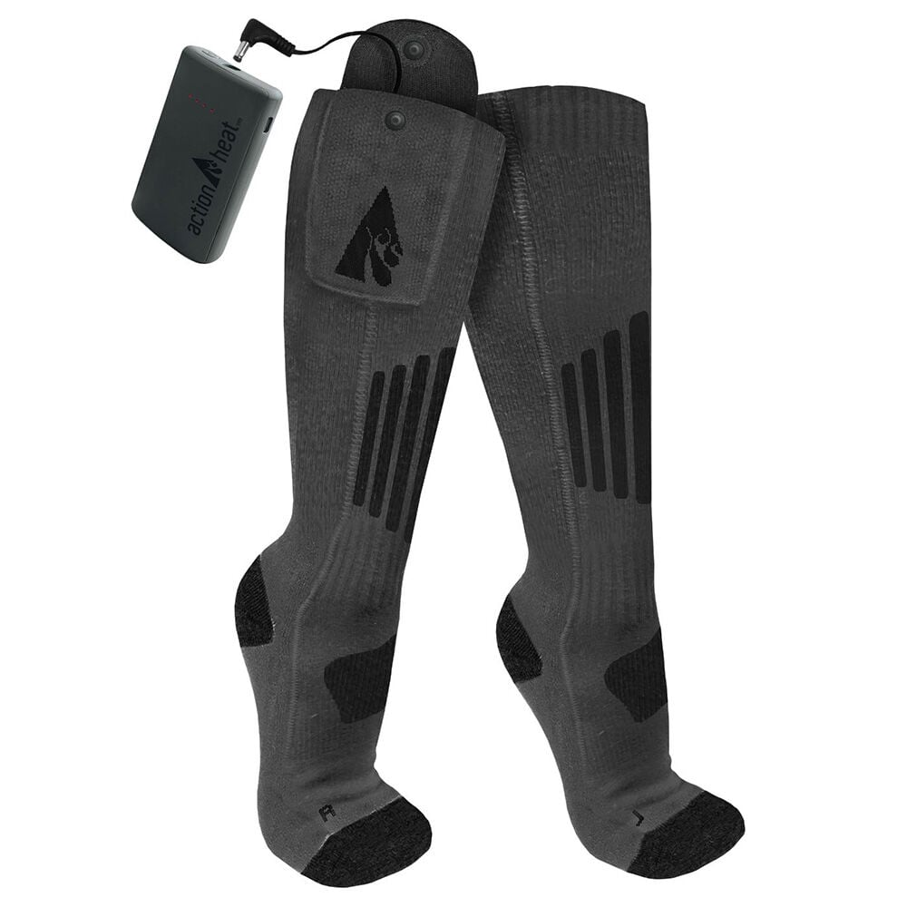 image of 3.7V Cotton Rechargeable Heated Socks 2.0