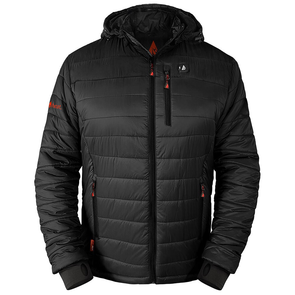 image of Men's 5V Battery Heated Puffer Jacket W/ Hood