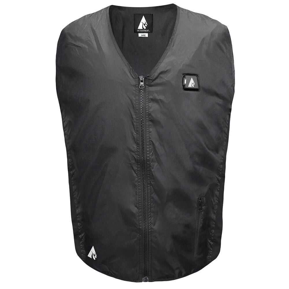 image of 5V Battery Heated Vest Liner, Black, 4XL