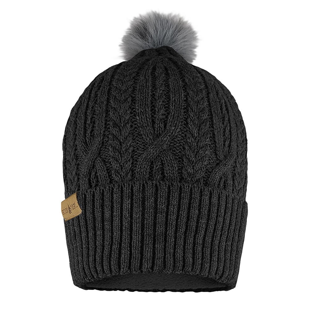 image of Unisex 5V Battery Heated Cable Knit Hat
