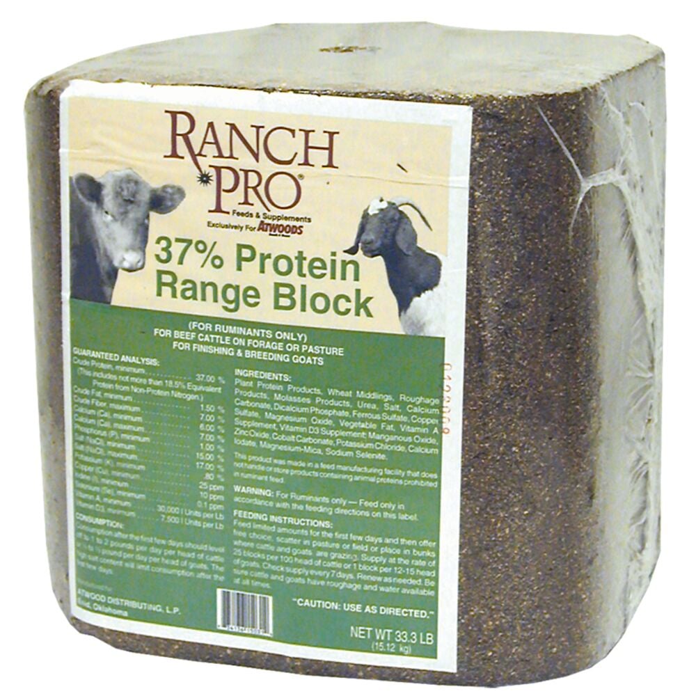 image of 37% Protein Range Block