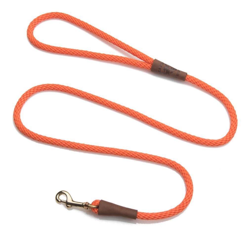 image of Orange Snap Leash, 3/8 in x 6 ft
