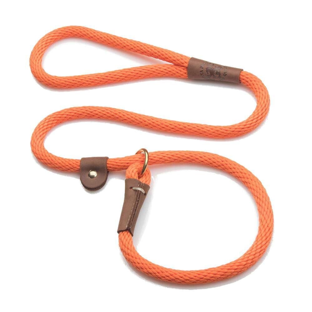image of Orange Slip Leash, 1/2 in x 6 ft