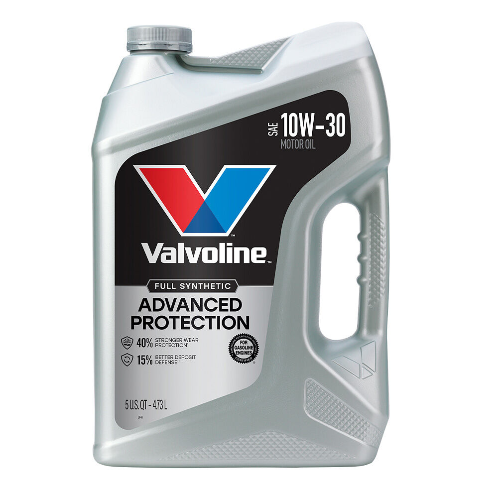image of Advanced Protection Full Synthetic 10W-30 Motor Oil, 5 qt
