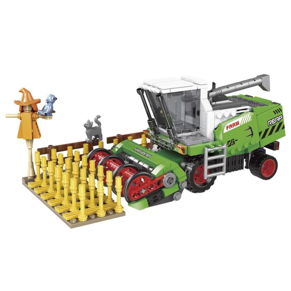 image of Combine Harvest Toy Building Set