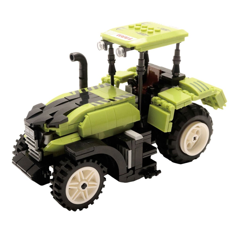 image of Farm Tractor Toy Building Set