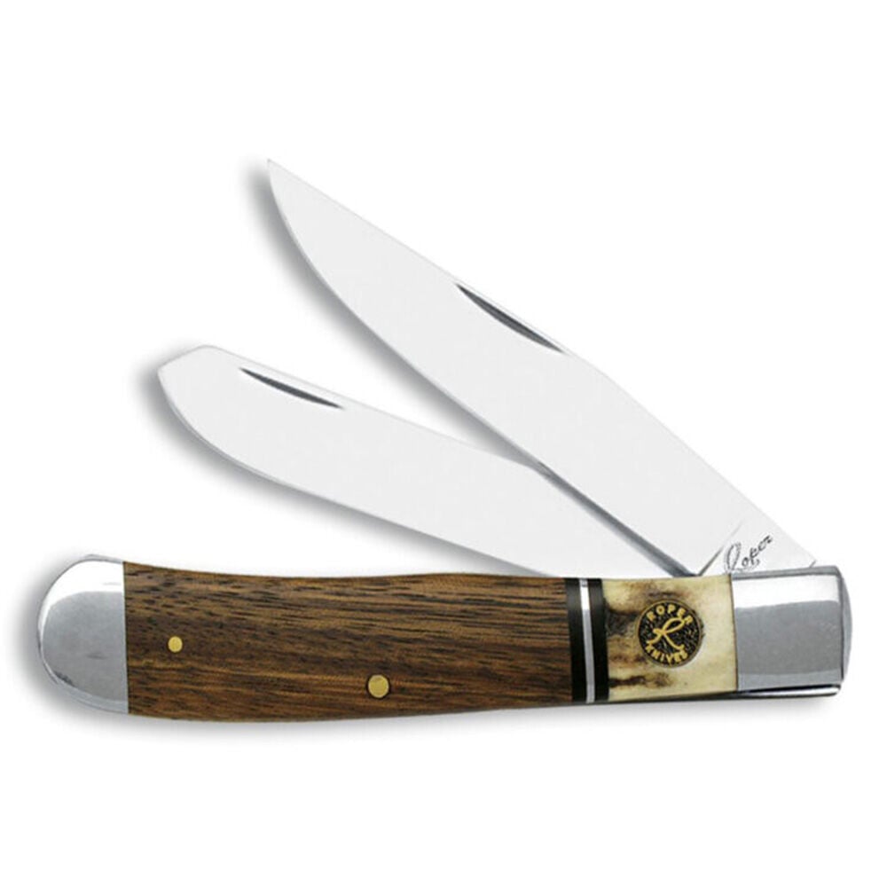 image of Trapper Laredo Pocket Knife, Stag/Wood