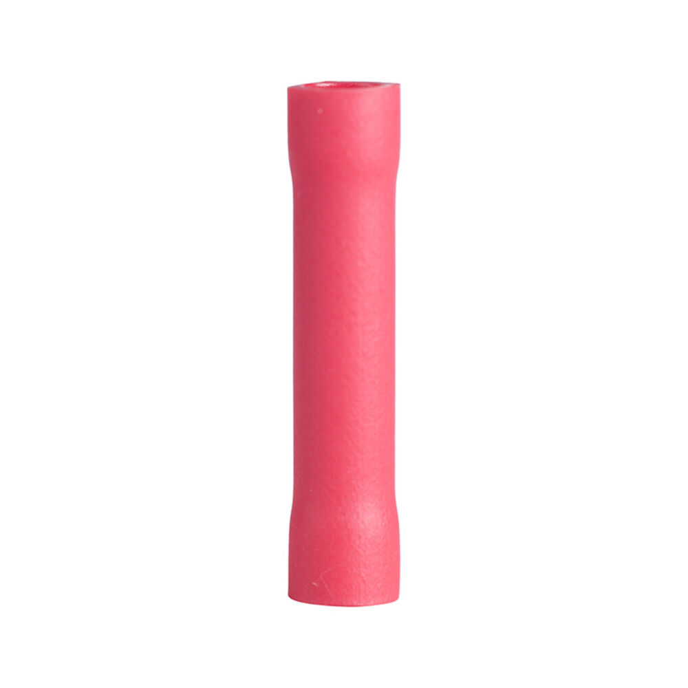 image of 20-121 Butt Splice Connector, 22-16 AWG, Red