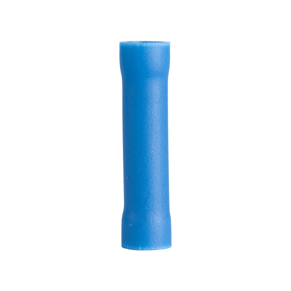 image of 20-123 Butt Splice Connector, 16-14 AWG, Blue