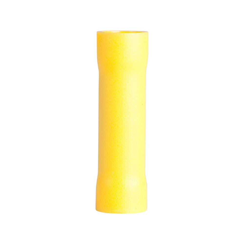image of 20-126 Butt Splice Connector, 12-10 AWG, Yellow