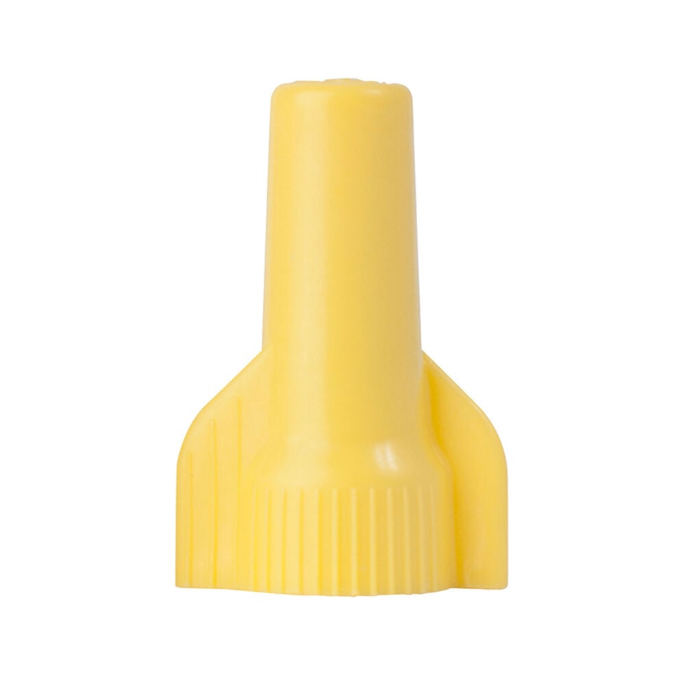 image of 25-084 WingGard Twist-On Wire Connectors, 22-10 AWG, Electrical Wire Nut, 25 pk, Yellow