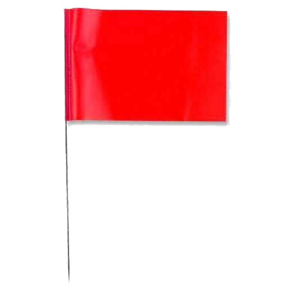 image of Red Marking Flag, 4 x 5