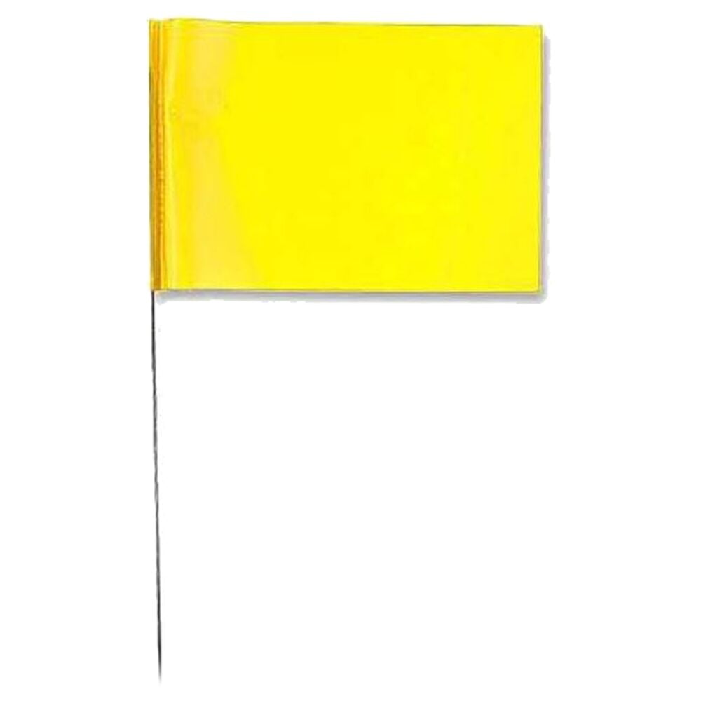image of Yellow Marking Flag, 4 x 5