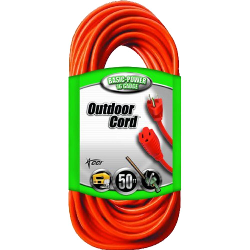 image of Extension Cord, EDLP, 16/3, 50 ft