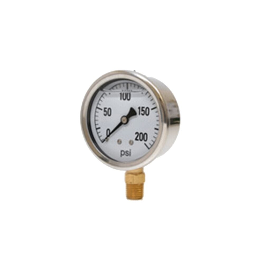 image of Pressure Gauge 200 PSI Liquid