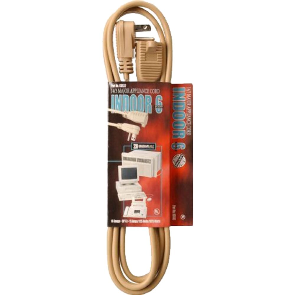 image of Air Conditioner Cord, 14/3, 6 ft