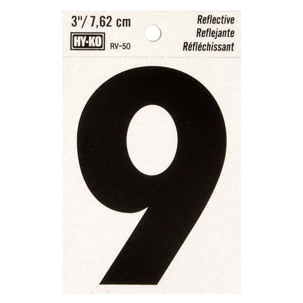 image of 3 in Reflective Numbers 9