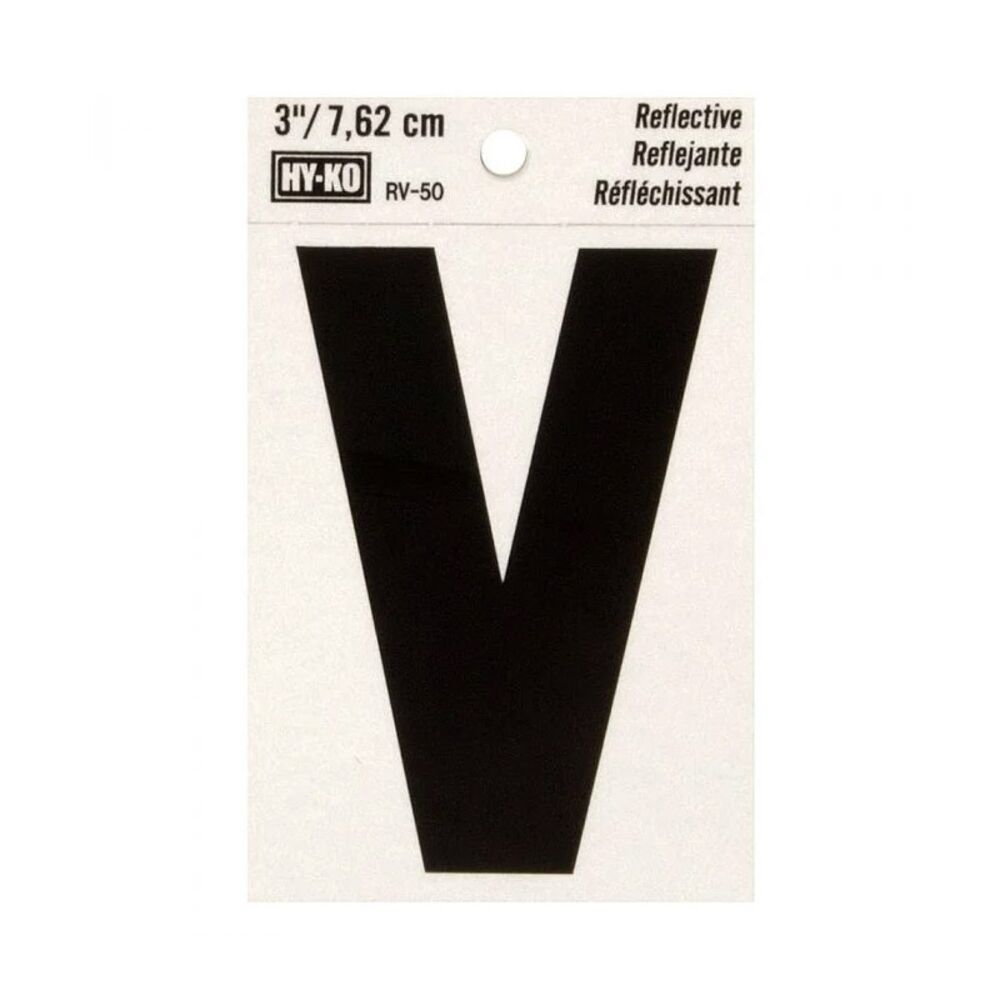 image of 3 in Reflective Letters V