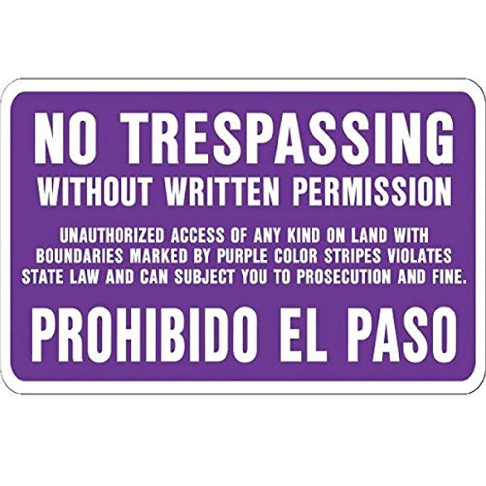 image of No Trespassing Sign