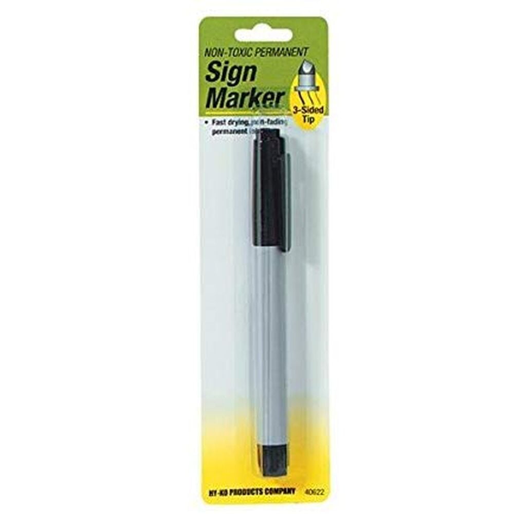 image of 40622 Black Permanent Sign Marker