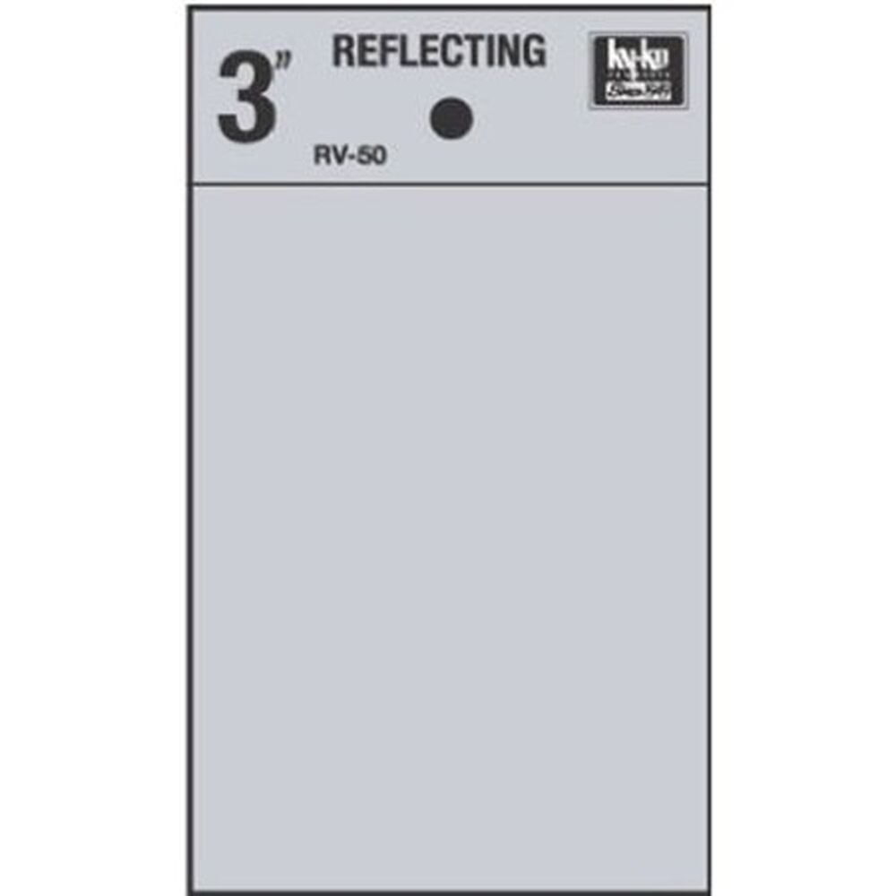 image of 3 in Reflective LTR Blank