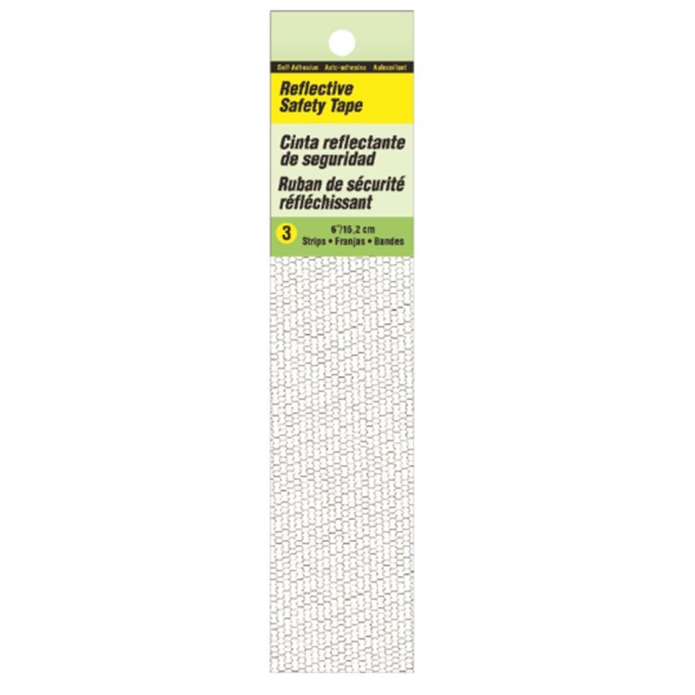 image of 6 in. Rectangle White Safety Tape
