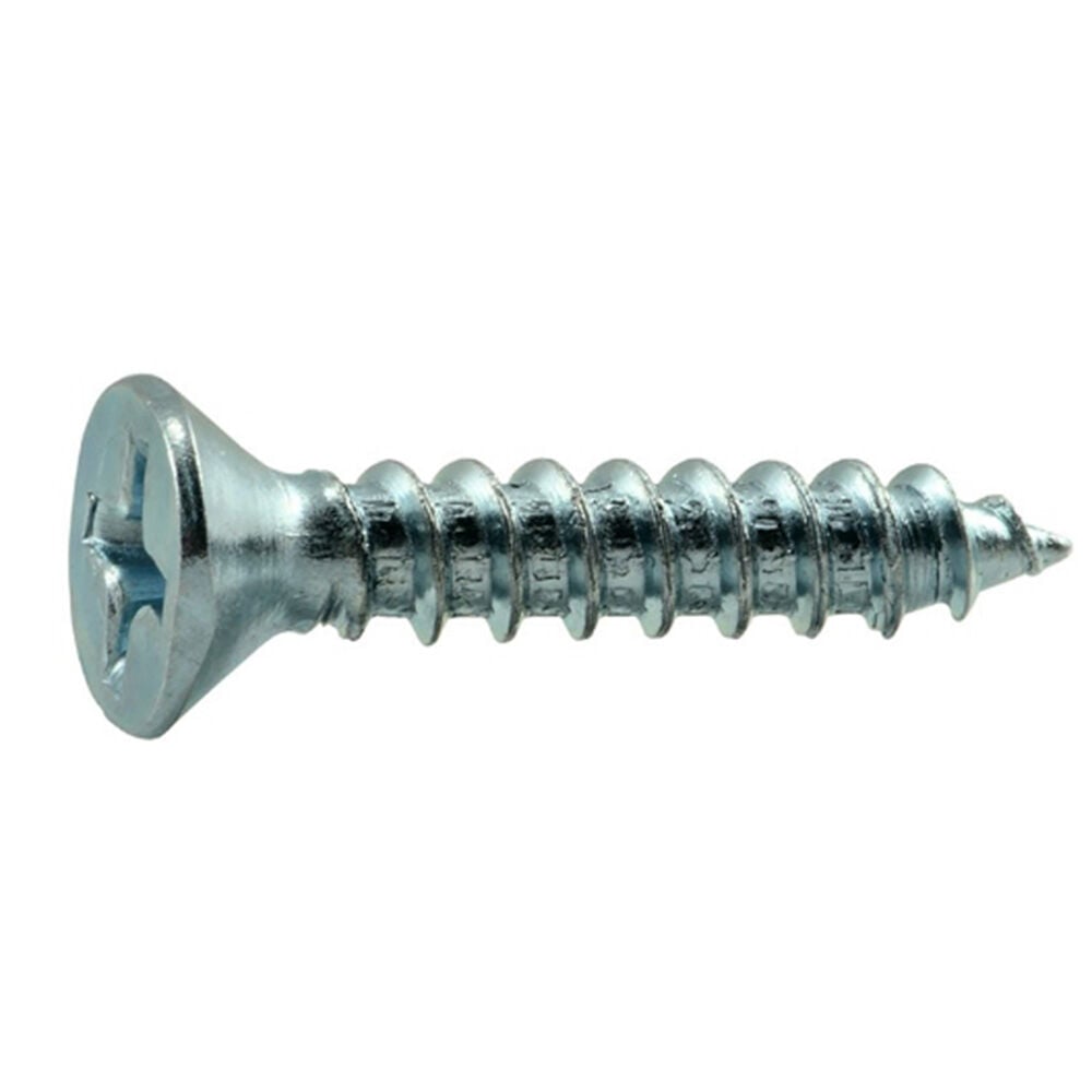 image of 8 X 7/8 Phillips Flat Wood Screw