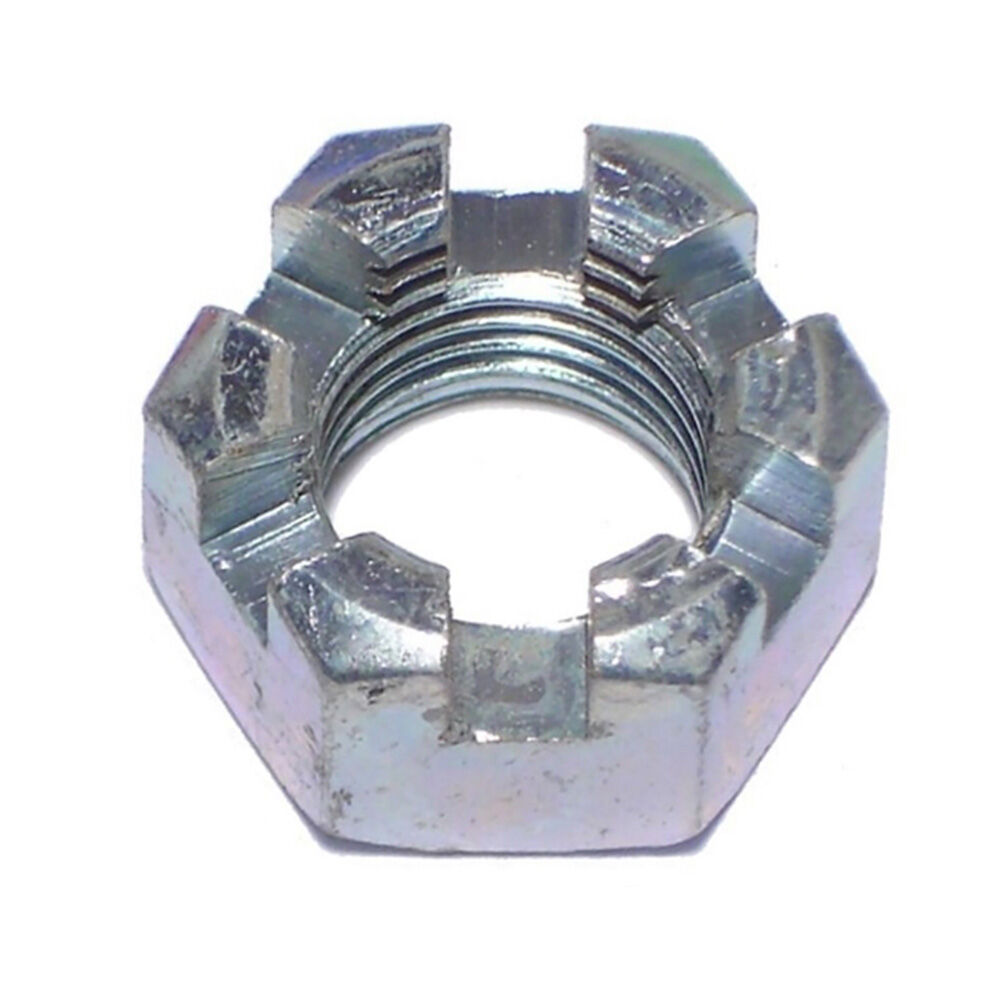 image of 1/2-20 Castle Hex Nuts - 80445