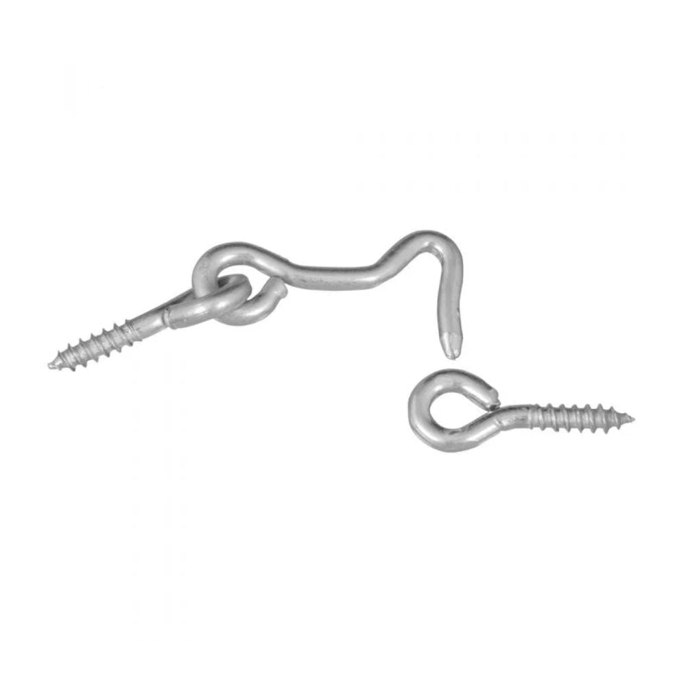 image of 2000 Hooks & Eyes in Zinc plated - N117-911